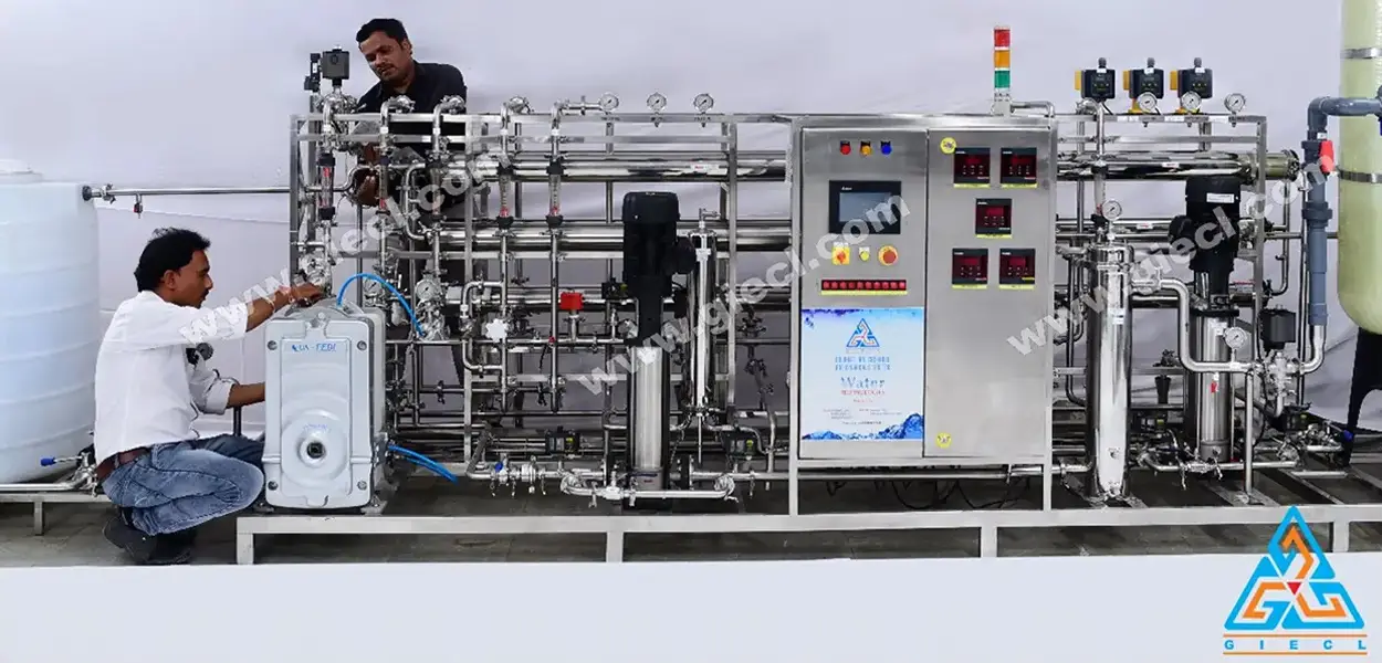 Distilling Green Hydrogen Water Plant